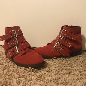 Topshop krown studded bootie